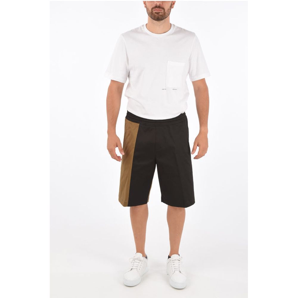 Neil Barrett Two Tone OVERSIZED WORKWEAR Shorts