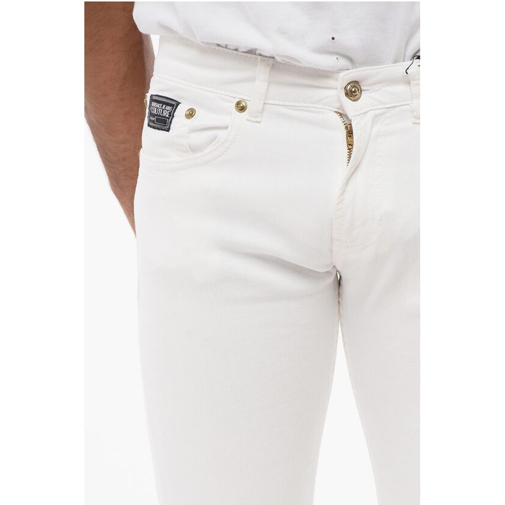 Versace JEANS COUTURE Skinny Fit Denims with Belt Loops 14cm