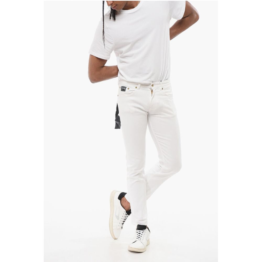 Versace JEANS COUTURE Skinny Fit Denims with Belt Loops 14cm