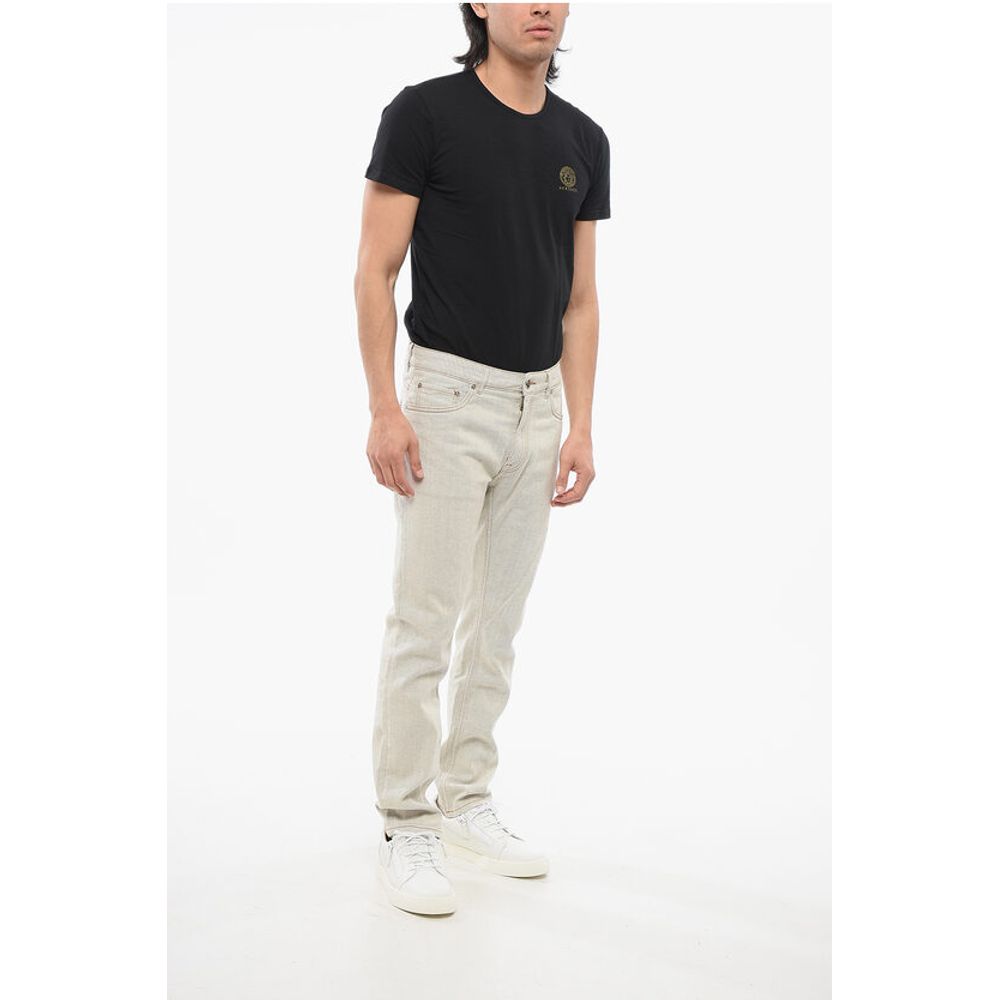 Etro Skinny Fit Denims with Logoed Back Pocket 18cm