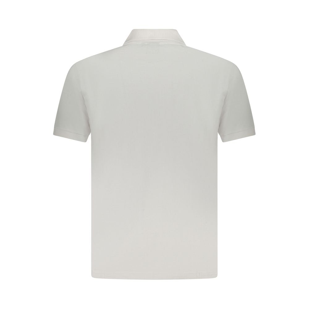 U.S. Grand Polo White Cotton Men Polo Shirt