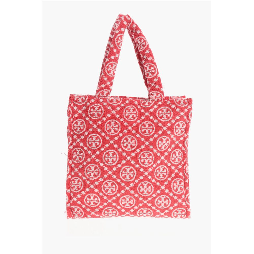 Tory Burch Monogram Terry Tote Bag