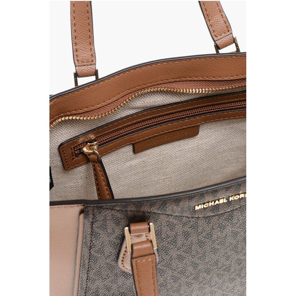 Michael Kors Monogram Eco-leather TARYN Tote Bag