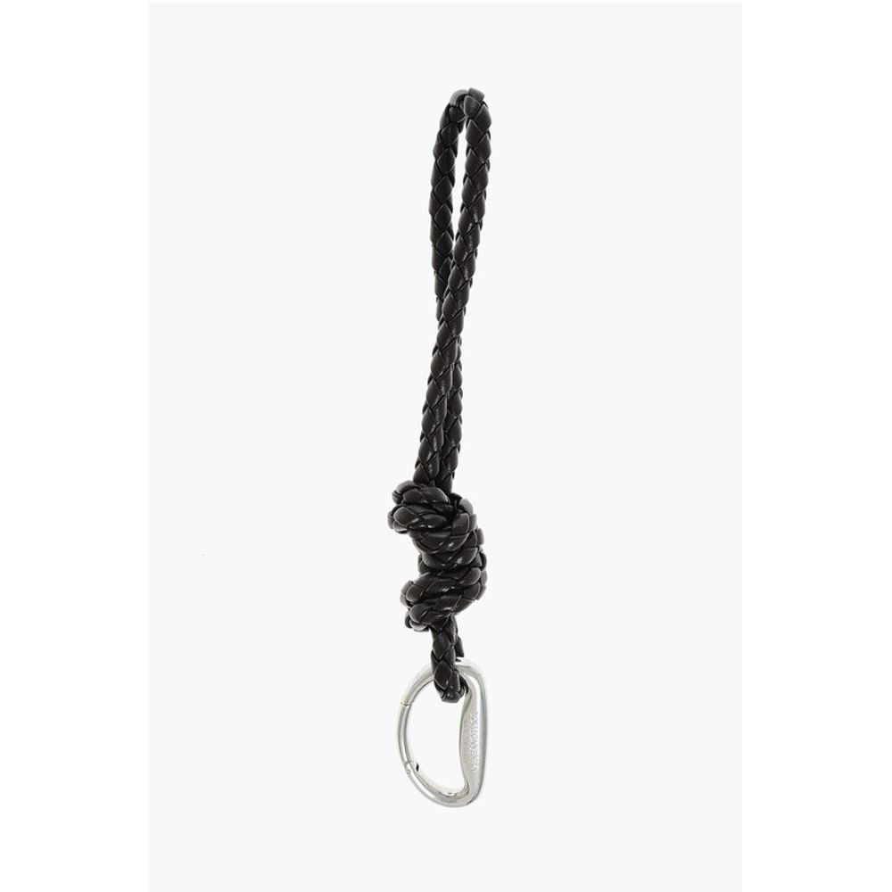 Bottega Veneta Woven Leather LOOP Keyring
