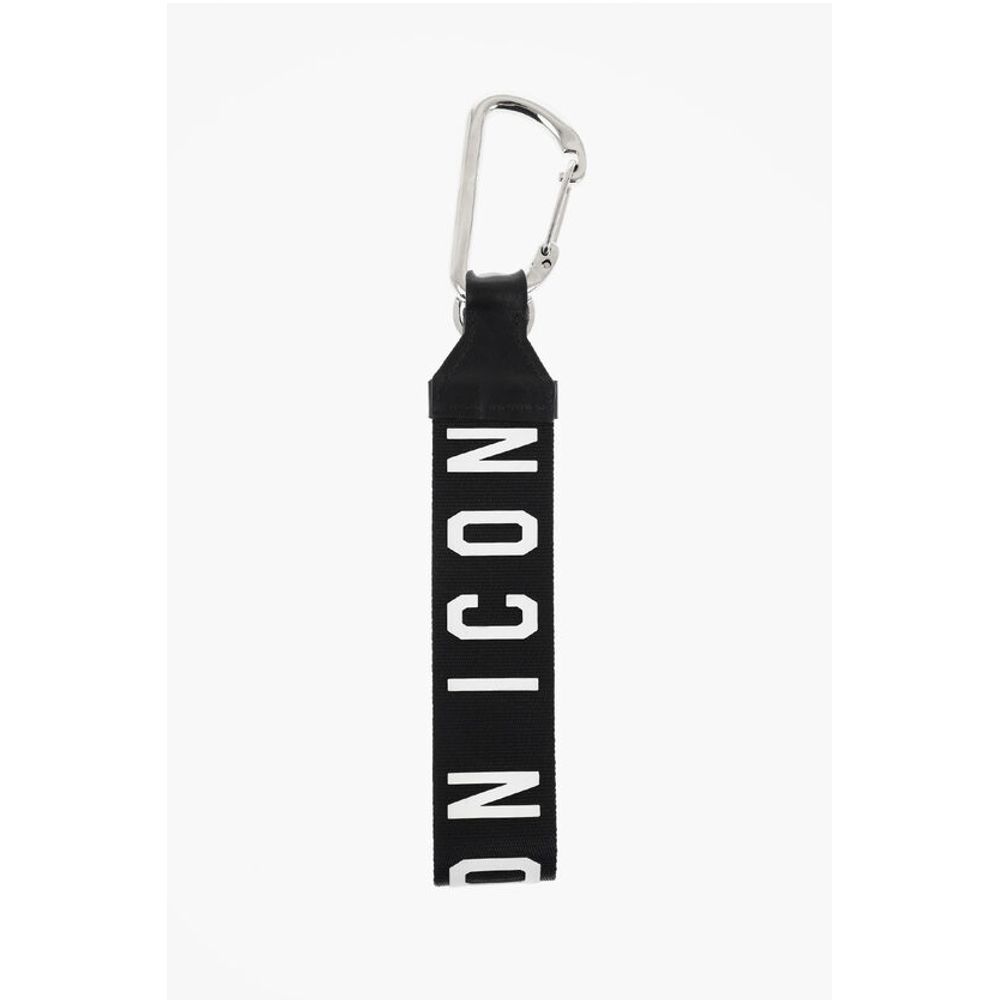 Dsquared² ICON Ribbon Keyring with Embossed Logo