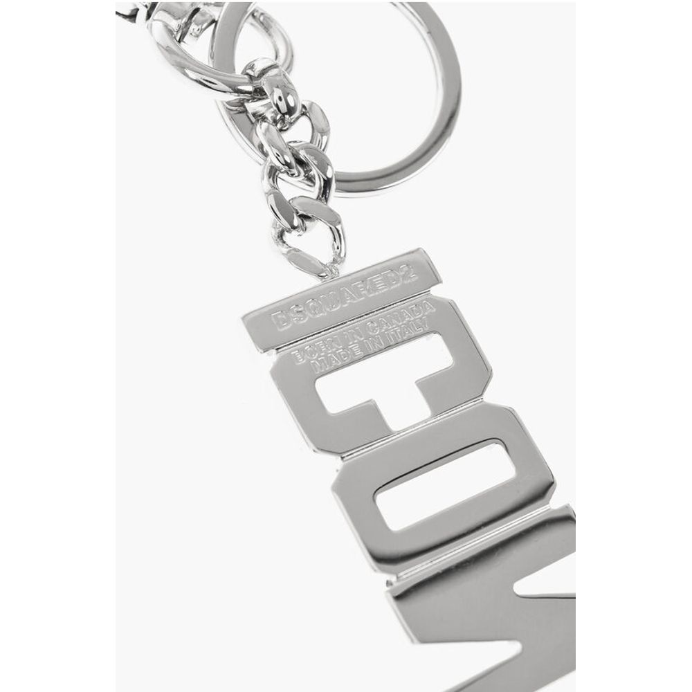 Dsquared² ICON Solid Color Metal Keyring