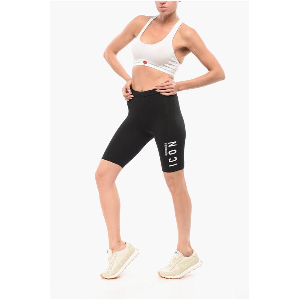 Dsquared² Underwear ICON Biker Leggings with Print