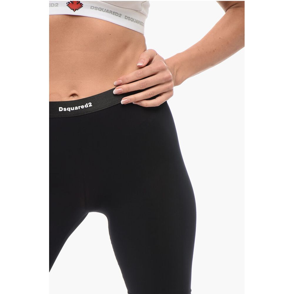 Dsquared² Underwear Microfiber Biker Leggings