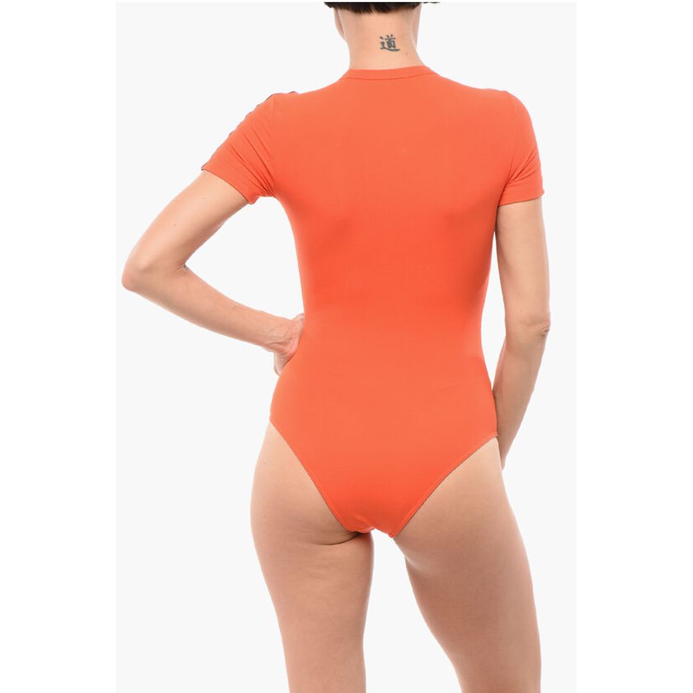 Dsquared² Short-sleeved Stretch Cotton Bodysuit