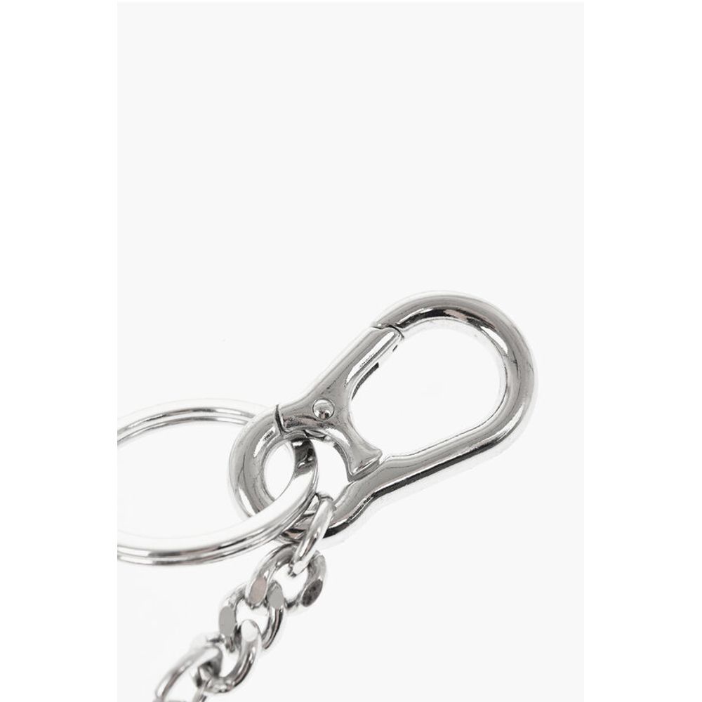 Dsquared² ICON Metal Keyring with Logoed Pendant