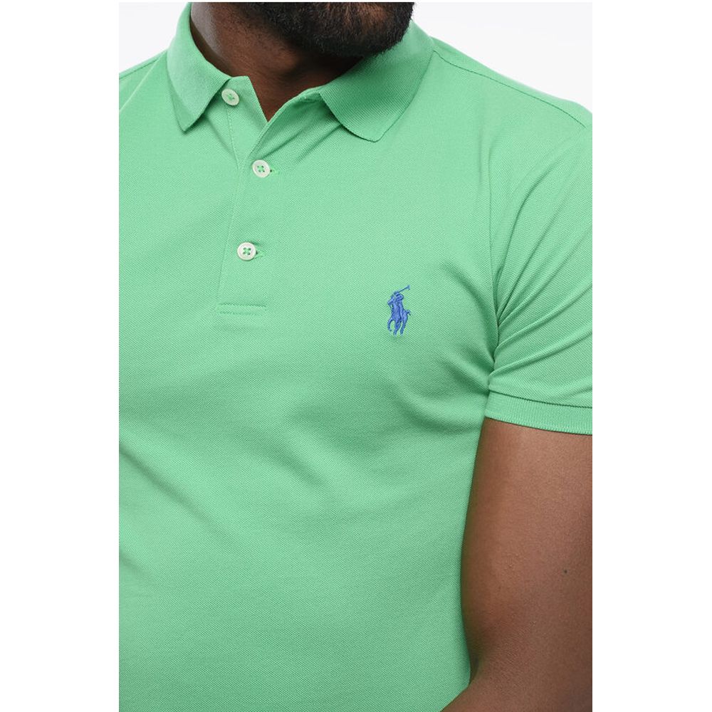 Polo Ralph Lauren Piquet Cotton Slim Fit Polo