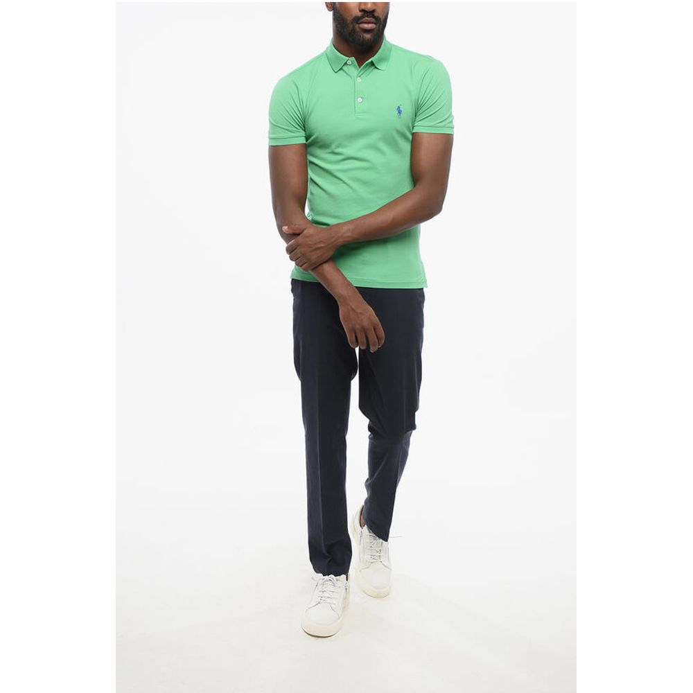 Polo Ralph Lauren Piquet Cotton Slim Fit Polo
