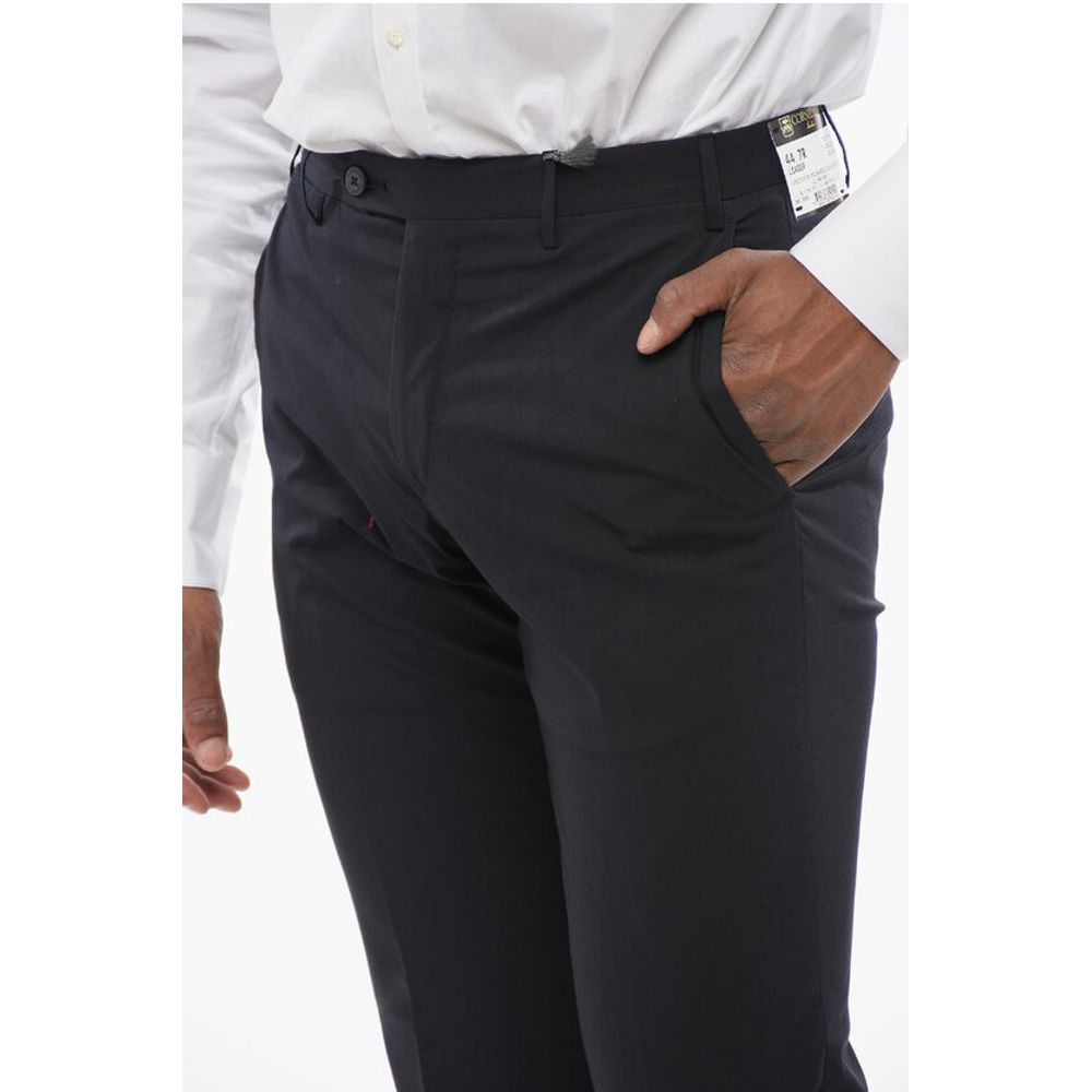 Corneliani Cotton Blend LEADER Pants with Flush Pockets