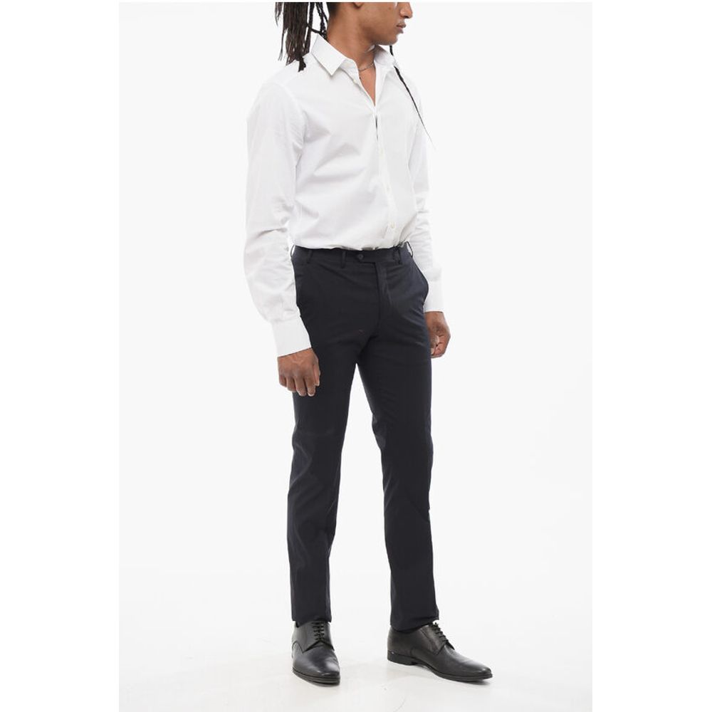 Corneliani Cotton Blend LEADER Pants with Flush Pockets