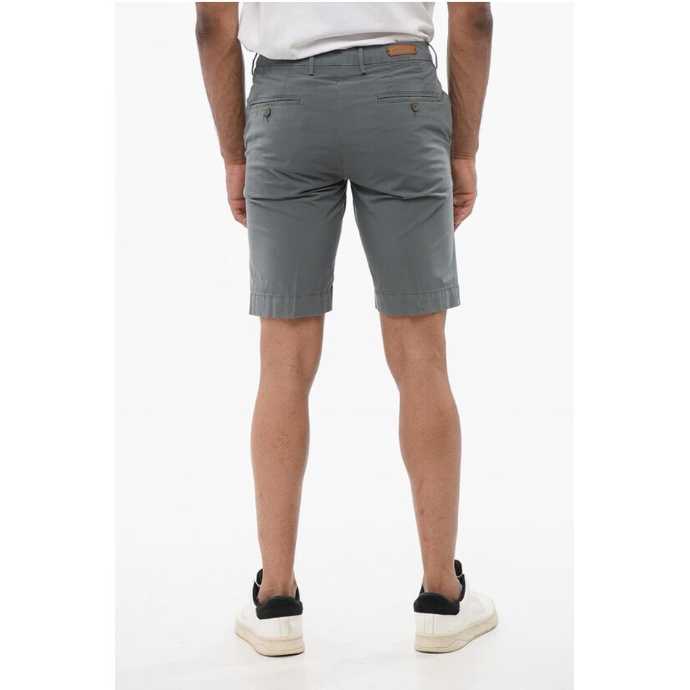 Corneliani ID Stretch Cotton Chinos Shorts