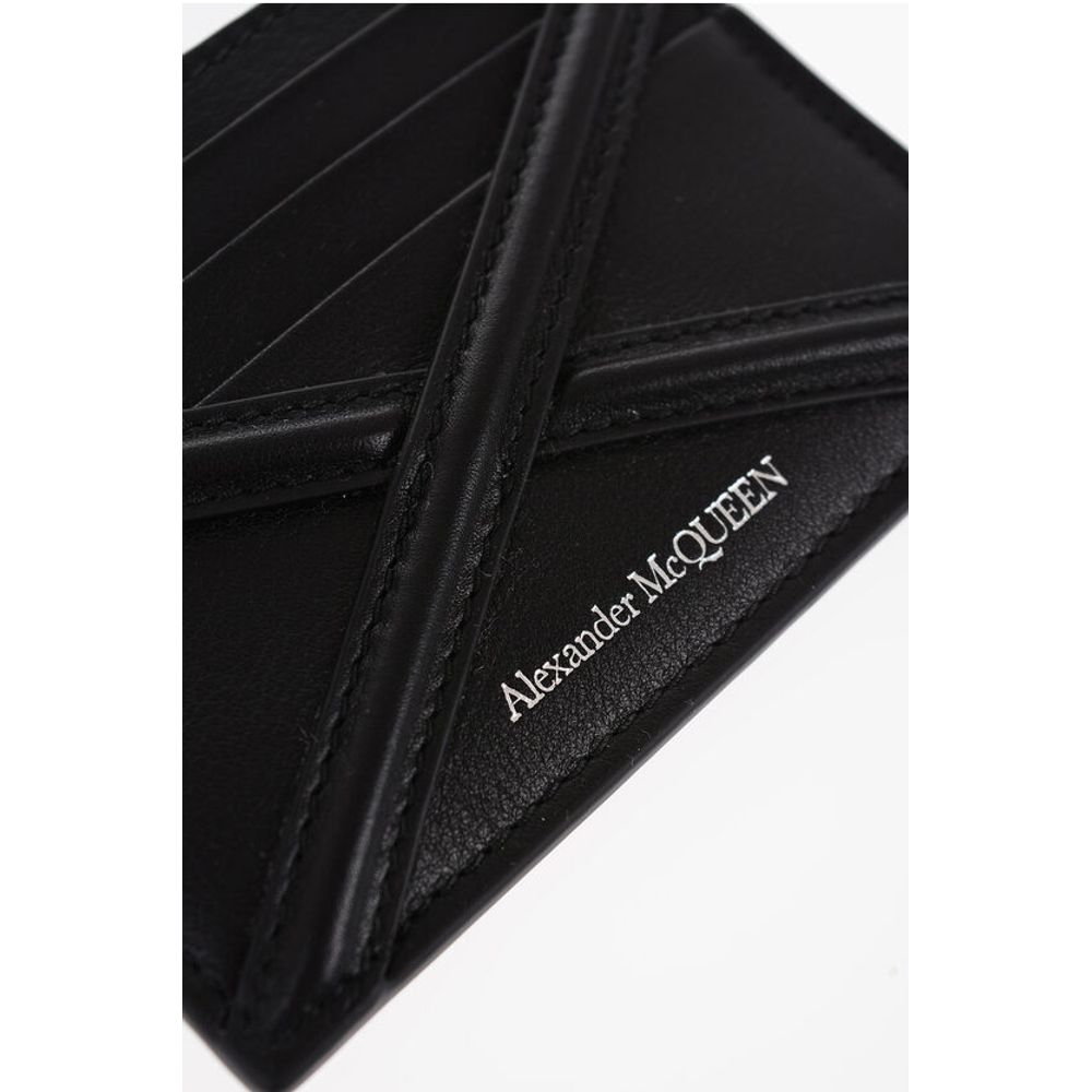 Alexander McQueen Leather Card Holder