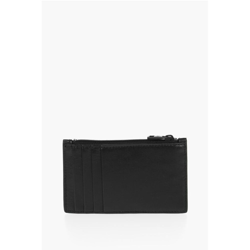 Alexander McQueen Leather Coin Holder With Logo