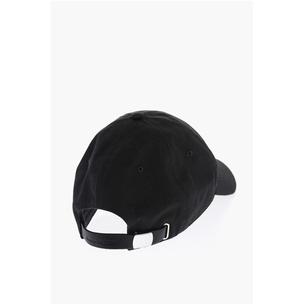 Alexander McQueen Cotton Cap with Embossed Logo