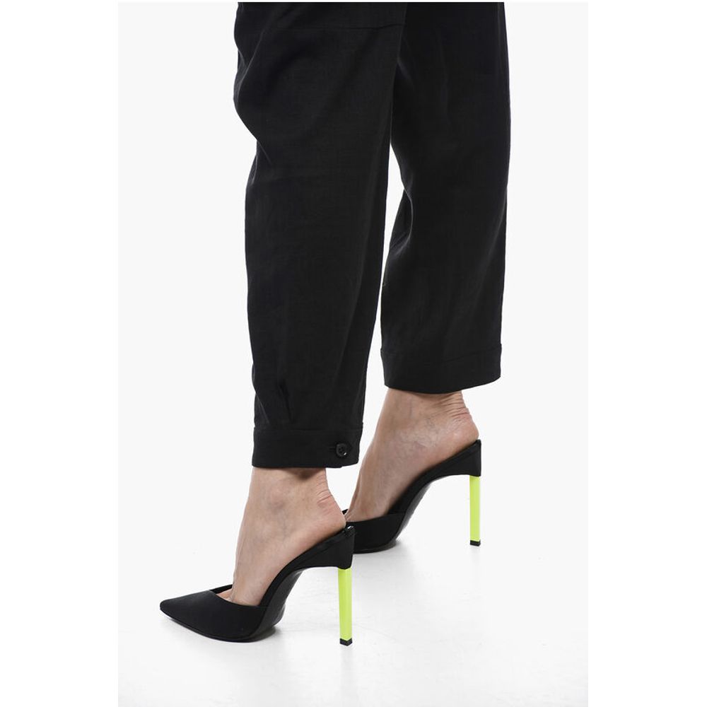Bally Flax Blend Cargo Pants with Martingales