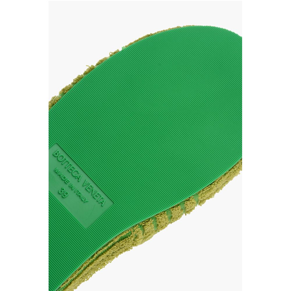 Bottega Veneta Jacquard Terry GEOMETRIC SPONGE Sliders