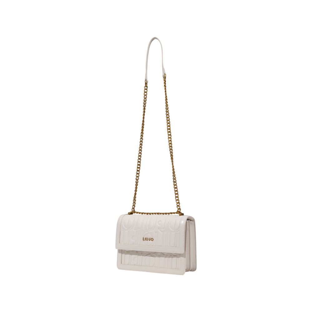 Liu Jo White Artificial Leather Handbag