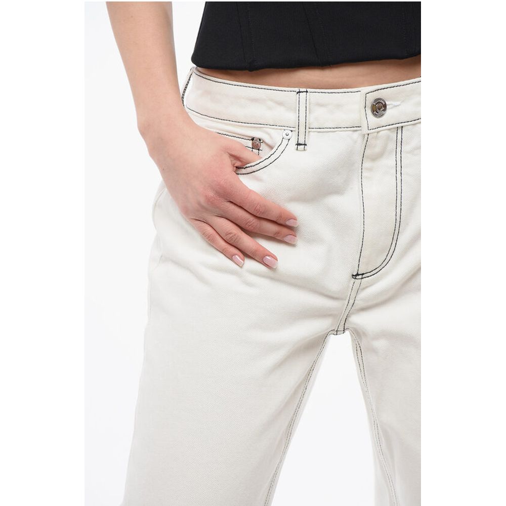 Burberry Straight-Fit Denims with Contrasting Stitching 20cm