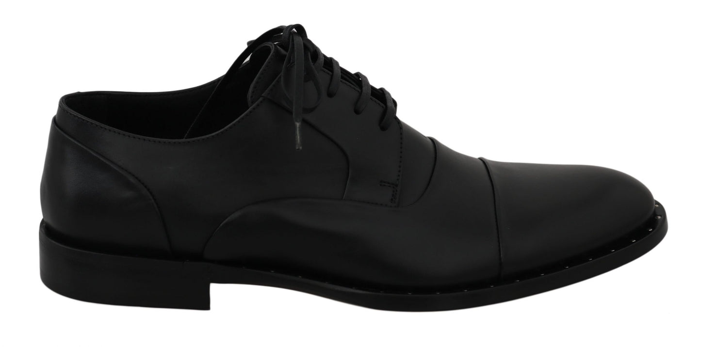 Dolce & Gabbana eleganti scarpe eleganti in pelle nera