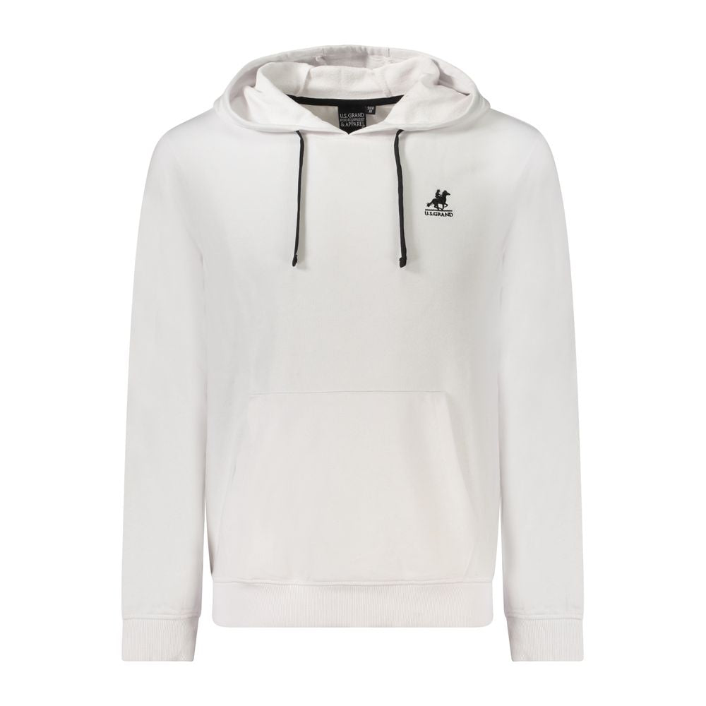 U.S. Grand Polo White Cotton Sweater