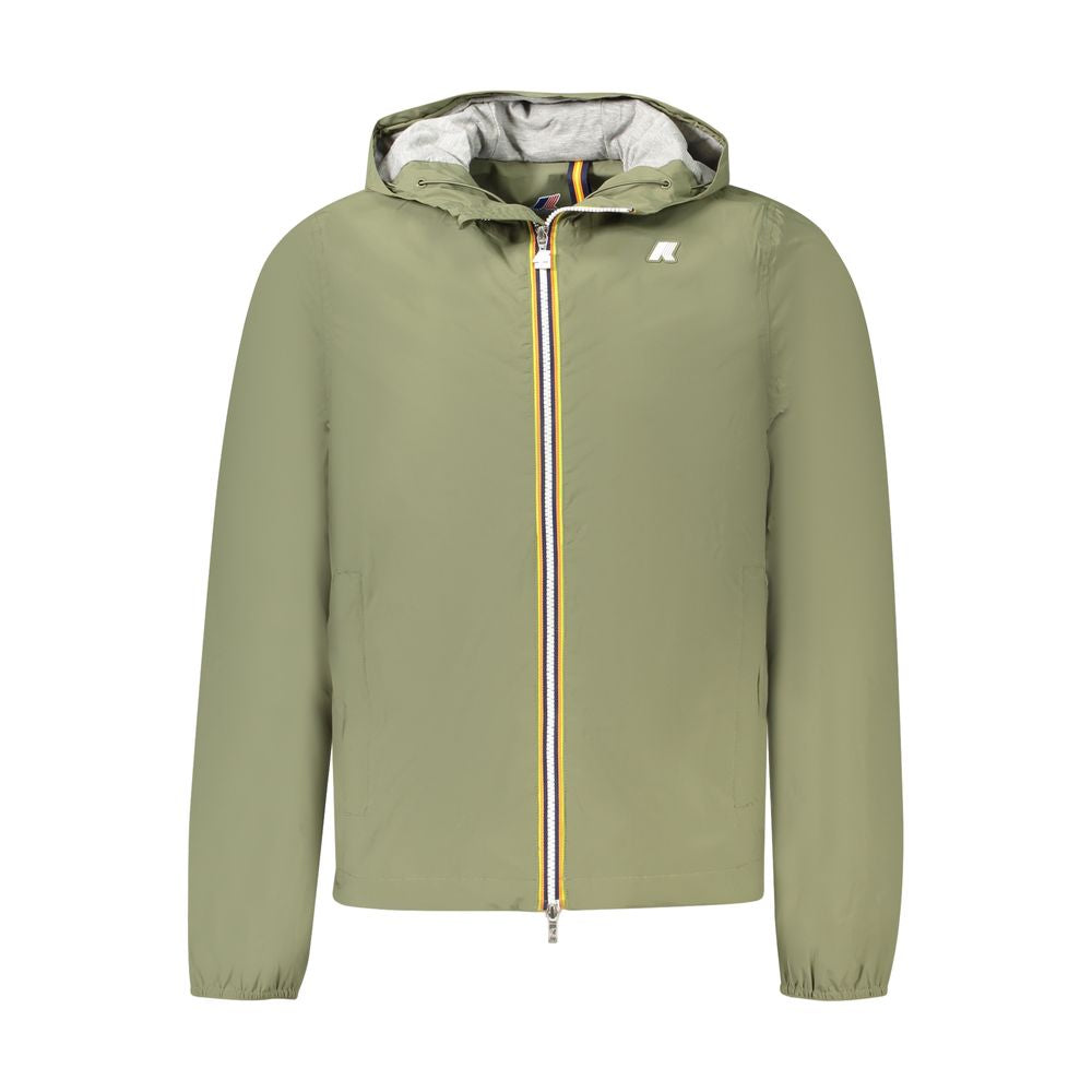 K-WAY Green Nylon Jacket