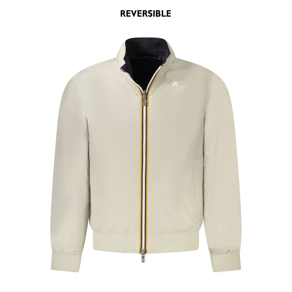 K-WAY Beige Nylon Jacket