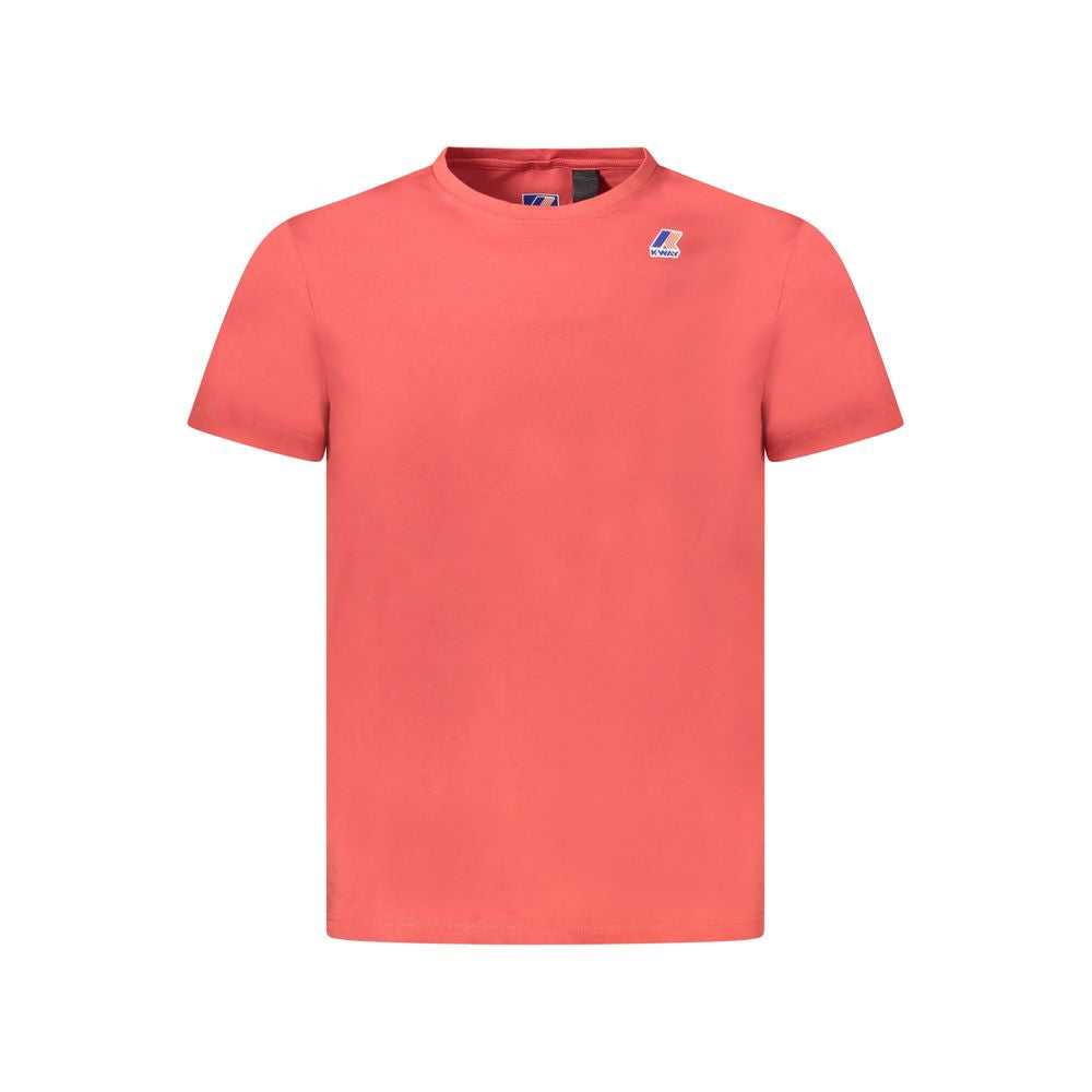 K-WAY Red Cotton T-Shirt
