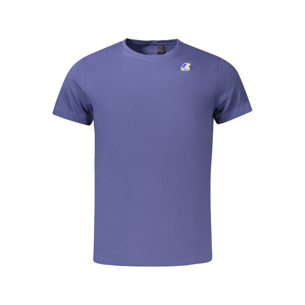 K-WAY Blue Cotton T-Shirt
