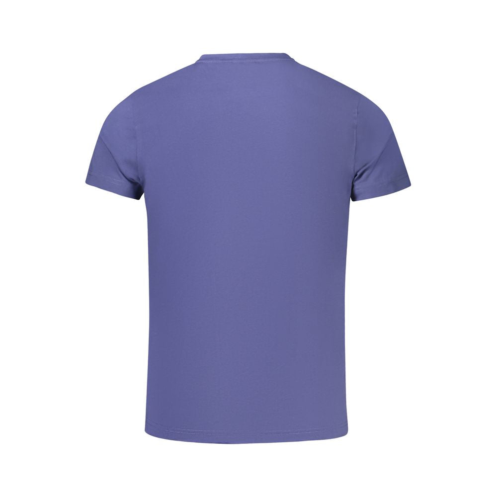 K-WAY Blue Cotton T-Shirt