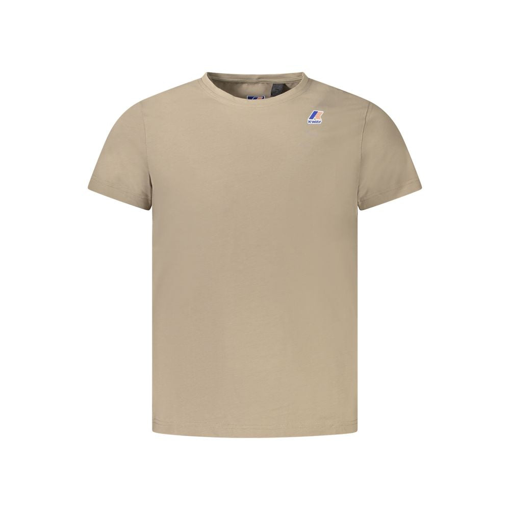 K-WAY Beige Cotton T-Shirt