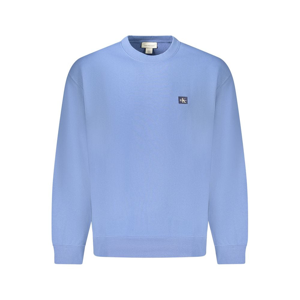 Calvin Klein Blue Cotton Sweater