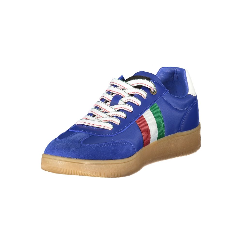 Esercito 1659 Blue Polyester Sneaker