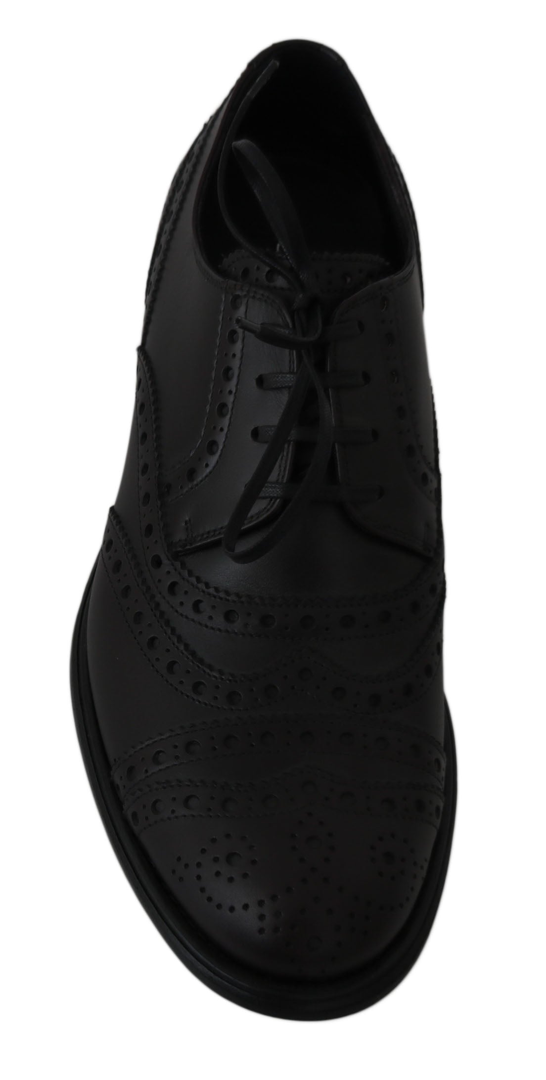 Dolce & Gabbana eleganti scarpe eleganti derby con punta alari bordeaux