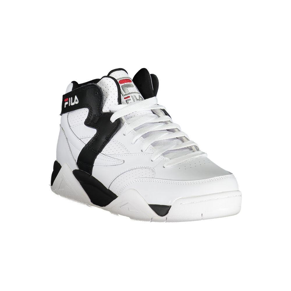 Fila High-Top Athletic Lace-Up Sneakers with Contrast Details - PER.FASHION