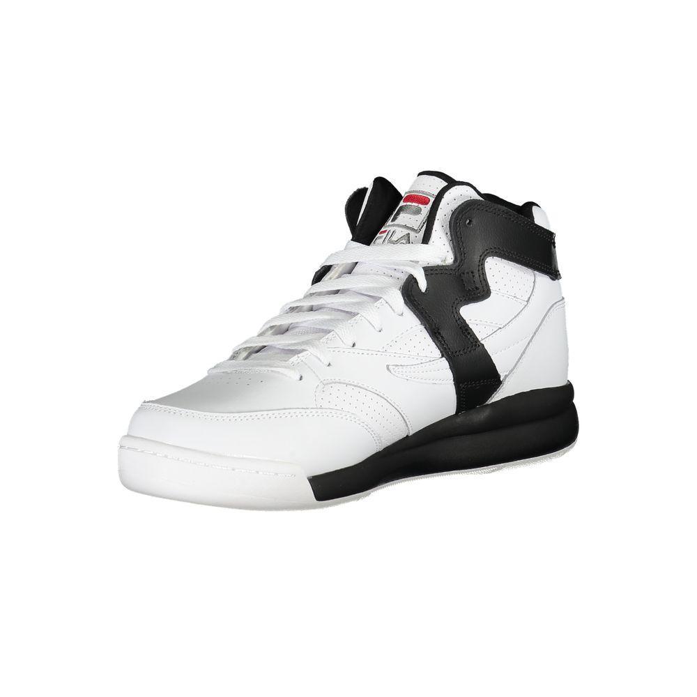 Fila High-Top Athletic Lace-Up Sneakers with Contrast Details - PER.FASHION