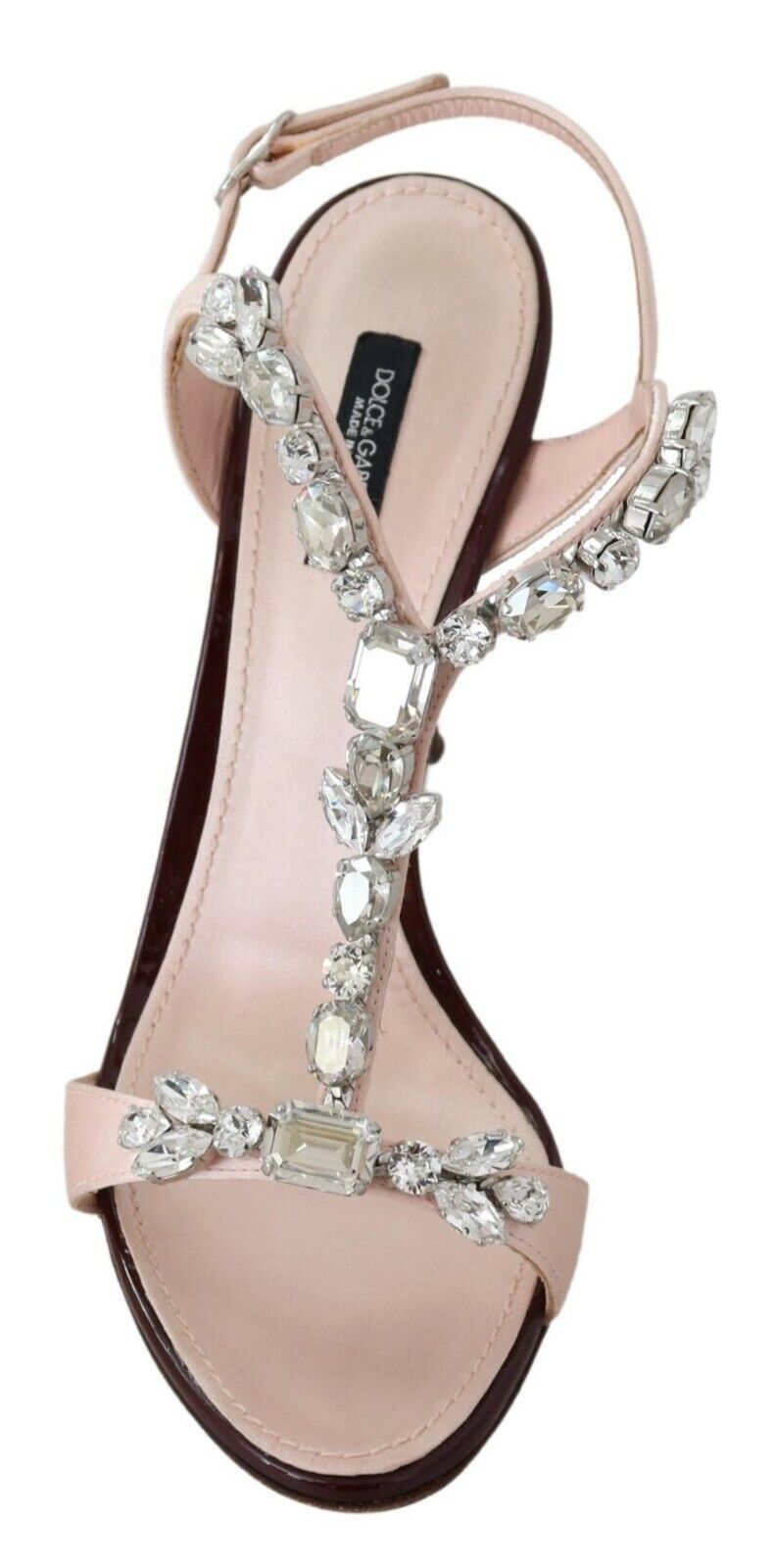 Dolce & Gabbana Crystal-Embellished Stiletto Sandals - PER.FASHION