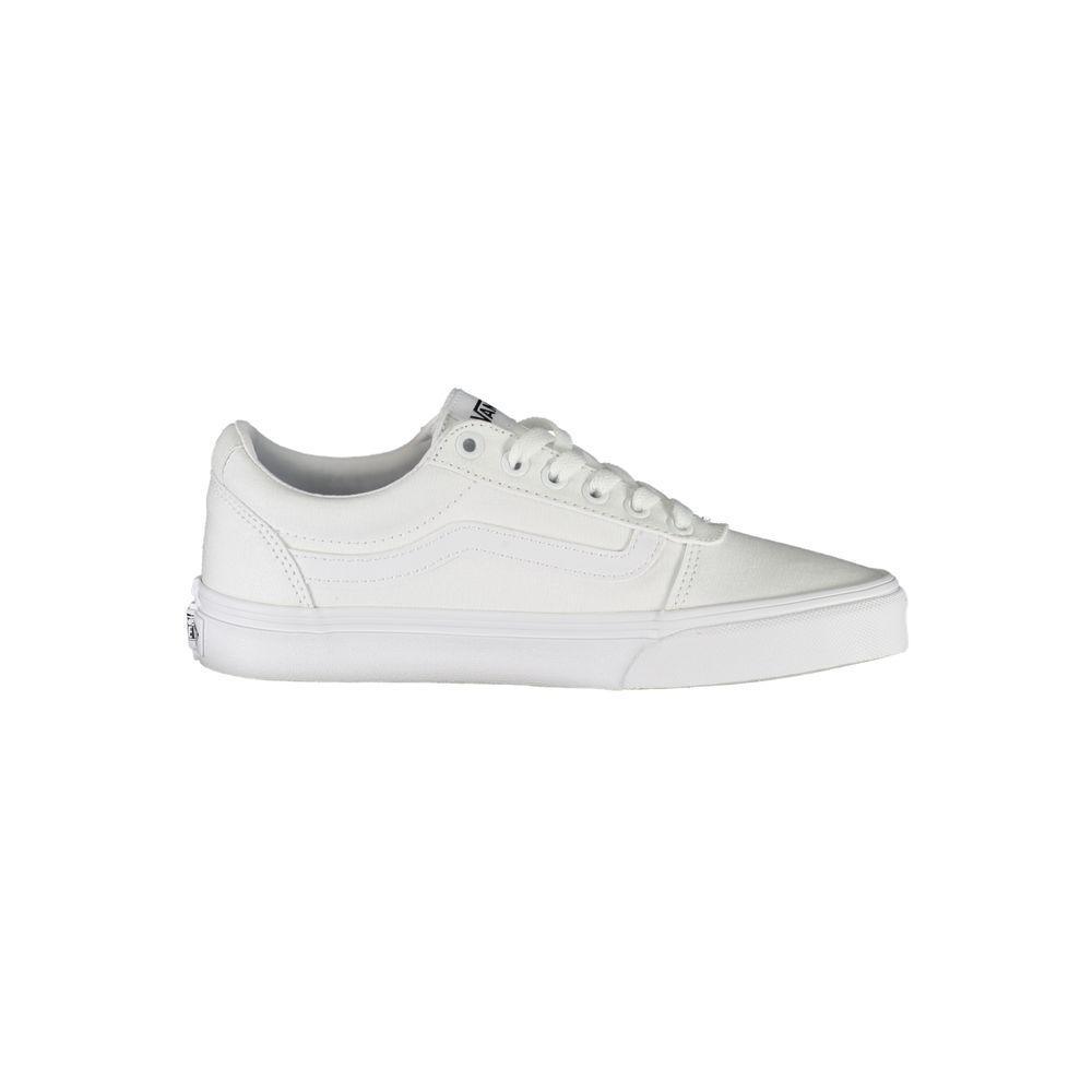 Vans White Polyester Sneaker - PER.FASHION