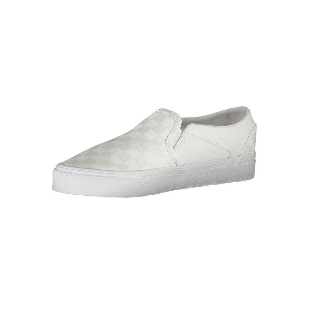 Vans White Polyester Sneaker - PER.FASHION