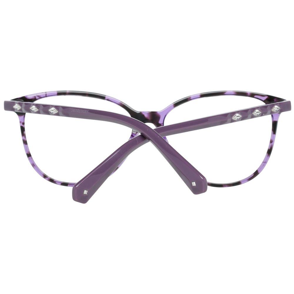 Swarovski Purple Women Optical Frames - PER.FASHION
