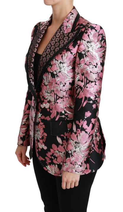 Dolce &amp; Gabbana Blazer elegante jacquard floreale