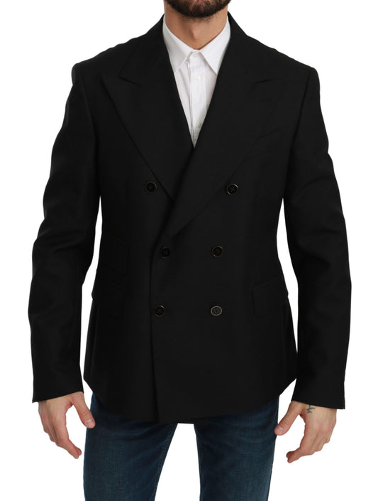 Dolce &amp; Gabbana Elegante blazer formale slim fit nero