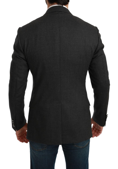 Blazer formale slim fit grigio elegante Dolce &amp; Gabbana