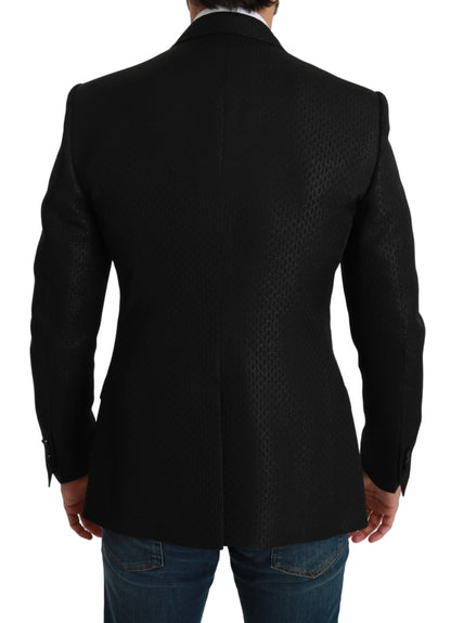 Giacca blazer nera Martini slim fit Dolce &amp; Gabbana