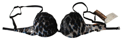 Roberto Cavalli Reggiseno reggiseno elegante in pizzo nero