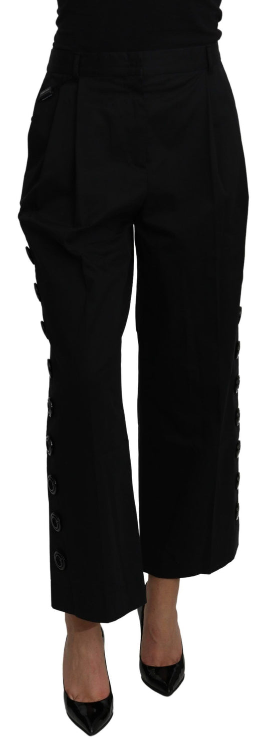 Pantaloni cropped eleganti a vita alta di Dolce &amp; Gabbana