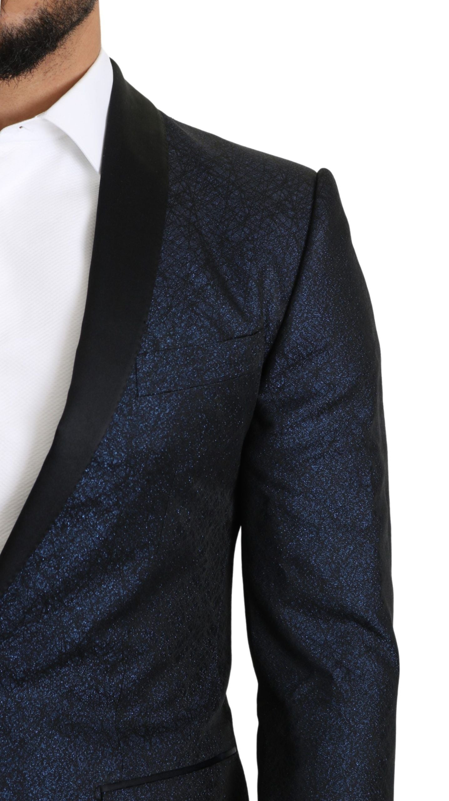 Dolce &amp; Gabbana Blazer elegante slim fit blu Martini